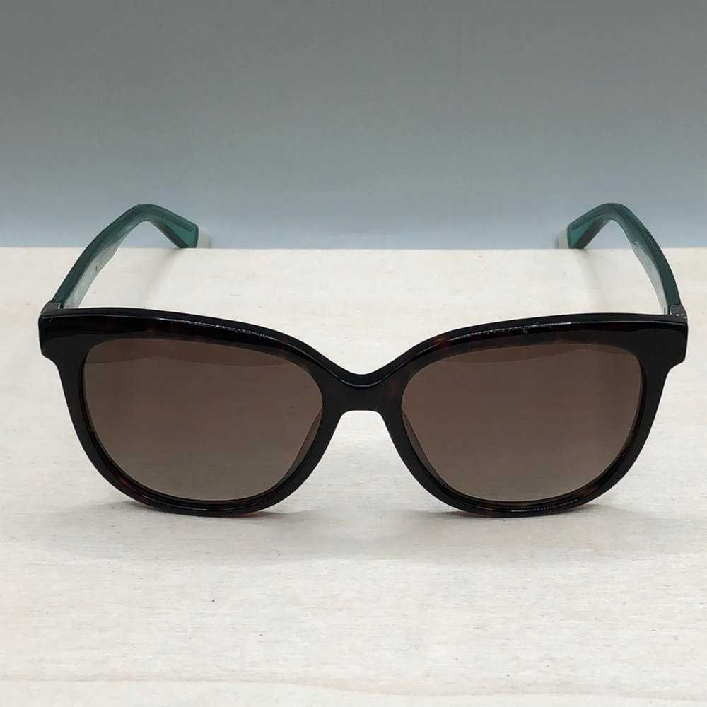 Furla sfu258k designer sunglasses 2 tone cat eye polarized 54-16-140